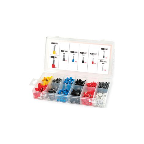 Anschlusszubehör Workpro Set 800 Stück verschiedene Größen