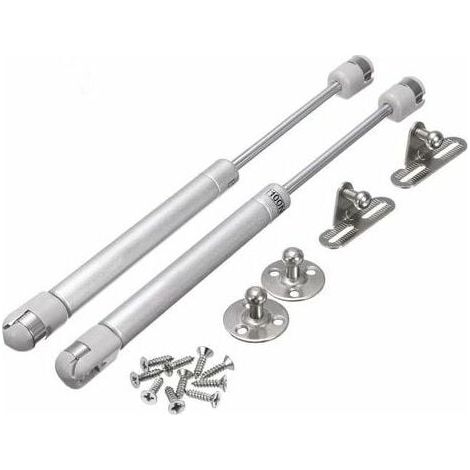 Serbia – Vérins à gaz 120N pour meubles – Lot de 2 – Amortisseurs pour portes armoire – Installation simple – Compatible bois et aluminium (1/5)