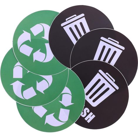 de recyclage avec classification de durée de vie 6 pièces (1/5)