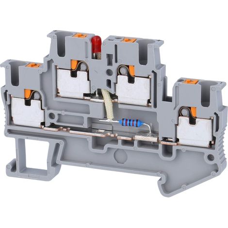 PHOENIX PTTB 2,5-LA 24 RD GRIS - ELECTRICAL TERMINAL BLOCK (5,2 MM, 68 MM, 47,5 MM, 500 V) PHOENIX CONTACT 3211456