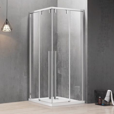 Box doccia 80x100 apertura doppio scorrevole vetro 8mm  KSA1000 kamalu