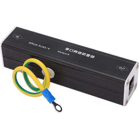 Ethernet-Überspannungsschutz RJ45 Blitzschutz Donnerableiter für 5V (1/5)
