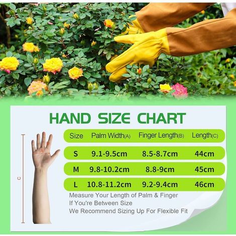 Gartenhandschuhe für Damen und Herren, Gartengeschenke (M), rosafarbene, dornenfeste Lederarbeitshandschuhe für Damen, Gartenhandschuhe aus Leder, Gartengeräte, lang, verstellbare Größe