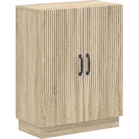 Bathroom Storage Cainet HOORN Sonoma Oak 59.5 x 31 x 77 cm vidaXL (1/5)