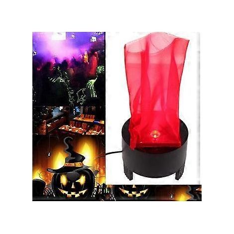 Lumière LED dynamique à effet flamme, lampe décorative simulant un feu de bois en forme de cœur, idéale pour les fêtes, bars et festivals. (1/5)