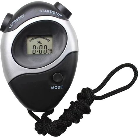 Compteur D'alarme Électronique, Chronomètre, Chronographe D'entraînement Multifonctionnel for La Course À Pied, Minuterie D'arbitre Sportif (1/5)