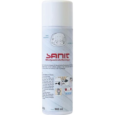 Sanit Whirlpoolrohrreiniger inkl. Adapter, 500ml, 3098