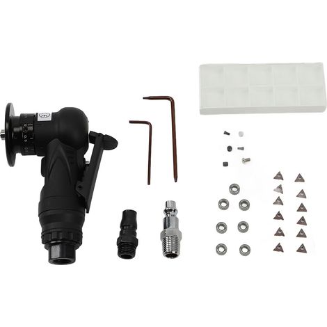 Mini machine chanfreiner pneumatique 45 degrés portatif pour ébavurage et coupe connecteur américain (1/2)