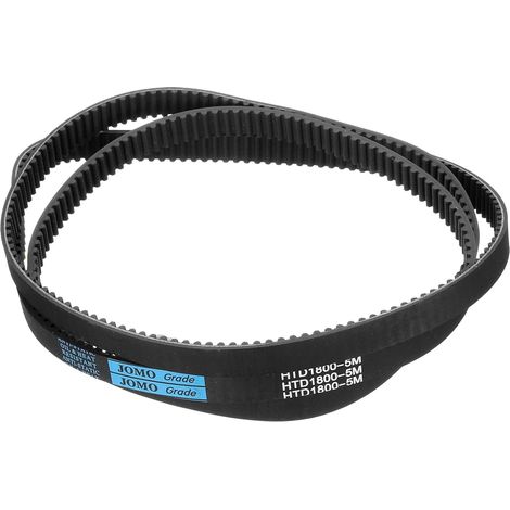 HTD-5M Rubber Timing Belt, 360 Tooth Closed Loop Synchronous Drive Belts for 3D Printer Pulleys, 1800x15x3.6mm (Length x Width x Height) (1/5)