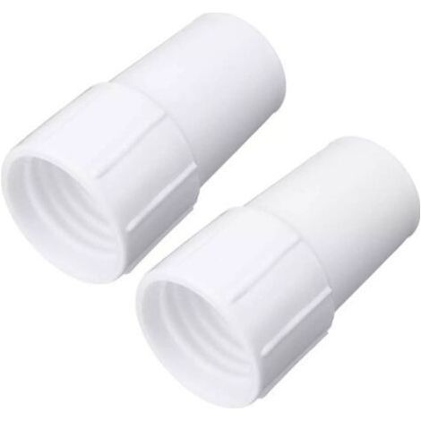 2pcs Swimming Pool Vacuum Hose Cuffs Connector Adapter Fit For Vacuum Hose Cleaning Accessories 1.5 Inch (1/4)