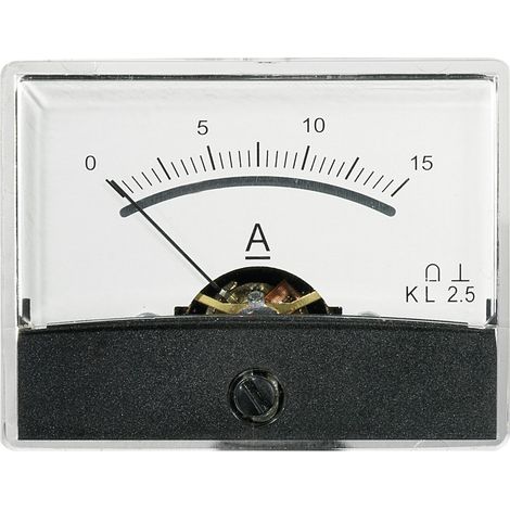 VOLTCRAFT AM-60X46/15A/DC AM-60X46/15A/DC Einbau-Messgerät AM-60X46/15A/DC 15 A Drehspule