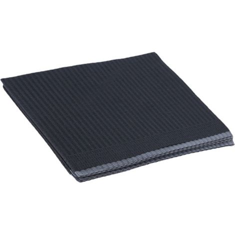 Nappe jetable 125 unités imperméable salon manucure, anti-tâches facile à utiliser, couleur noir (1/5)