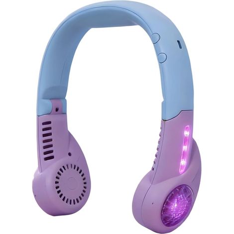 Ventilateur de cou rechargeable avec lampe LED sans pale (1/5)