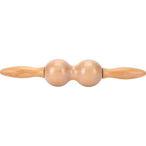 Rouleau de Massage en Bois pour Points de Déclenchement - Bâton de Relaxation Corporelle Manuelle (1/5)