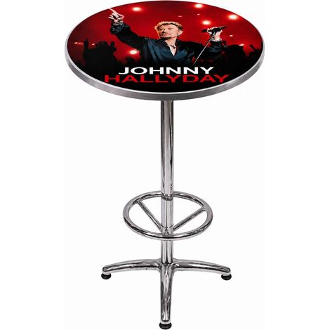 Table de bar Johnny Hallyday 60 cm (1/3)