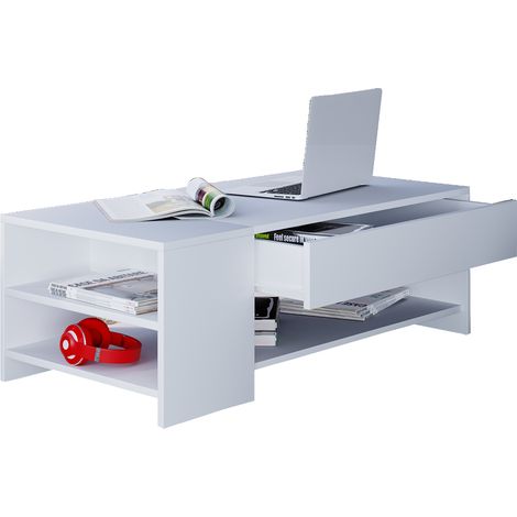 Cajón de mesa de café suave Tindus 35x100x50 - VCM