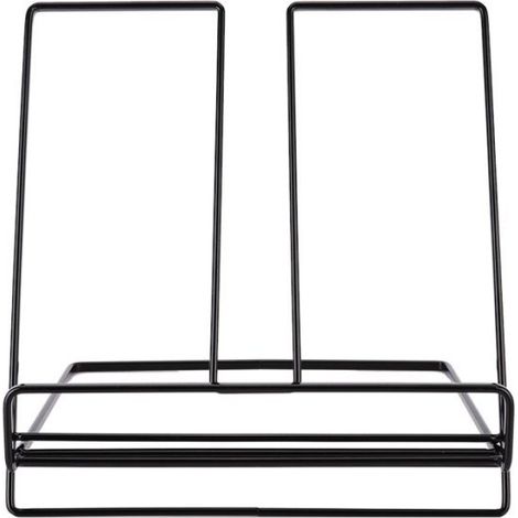 1 Étagère de table, support livres tablette ordinateur, design épuré fer, décoration bureau cuisine (1/4)