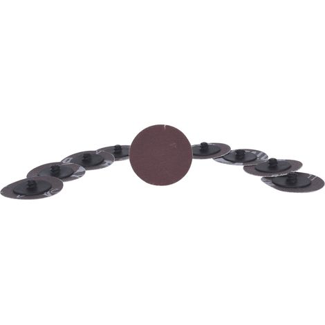 KS Tools Ersatz-Schleifpads, Ø50mm, Sand-Papier 240, 10er Pack - 515.5082 (1/3)
