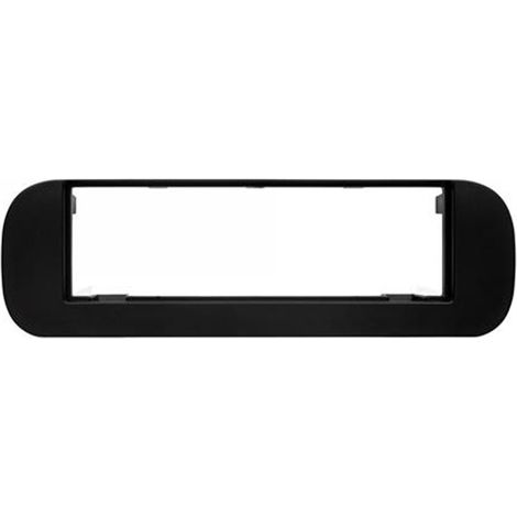 MASCHERINA MONTAGGIO AUTORADIO 1DIN COMPATIBILE FIAT PANDA 2012+ NERO OPACO