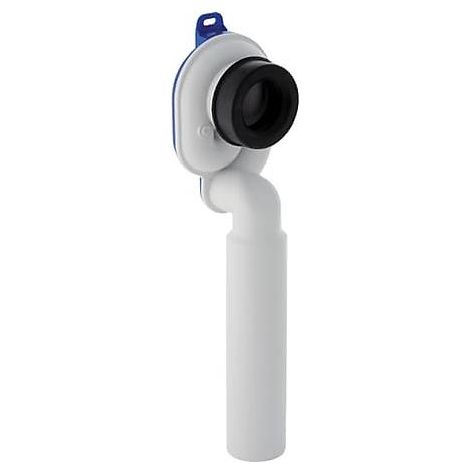 Geberit Accessori - Sifone per urinale, d 50 mm, uscita verticale, bianco alpino 152.951.11.1