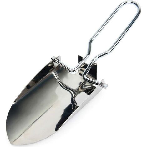 Mini Pelle Pliante Bêche Portable En Acier Inoxydable Outil À Main Pour Camping Randonnée Jardinage Survie Aventure-Fei Yu (1/5)