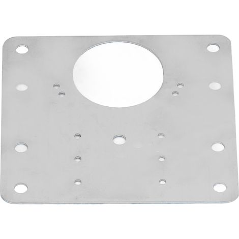 Plaque de Réparation pour Charnière de Meuble en Acier Inoxydable avec Vis Incluses