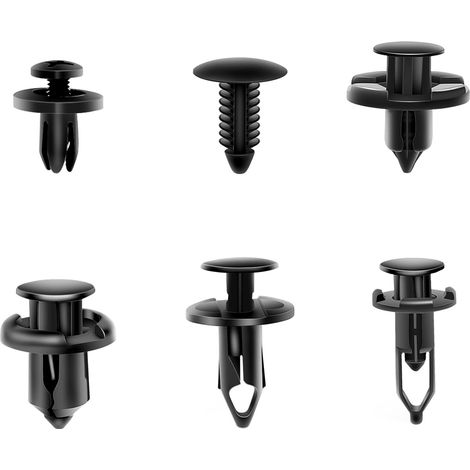 190 Stück Auto-Clips, Auto-Kunststoff-Clip-Nieten, Kfz-Reparatur, Kunststoff-Nieten-Befestigungselemente, Kunststoff-Niet-Clip-Befestigungselemente, universelle Auto-Türverkleidungen