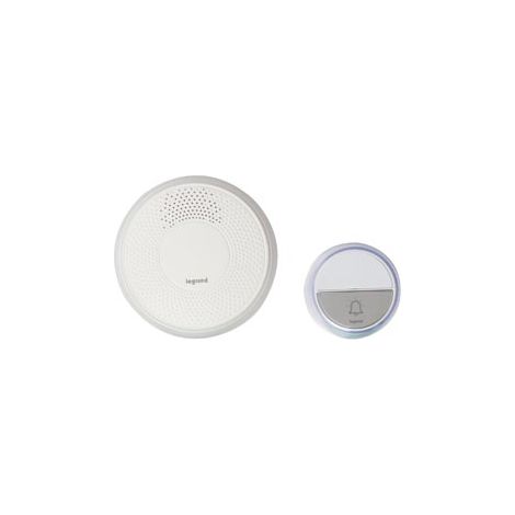 Legrand Comfort Kit de Timbre Inalámbrico Blanco 15 Melodías