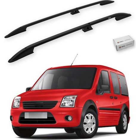 TURTLE kompatibel mit Ford Connect 2002-2012 / Kurze Version Dachreling Crown Schwarz (1/5)