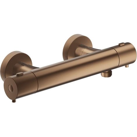 Thermostatique Douche Phi Or Rose Brossé PVD - CRISTINA ONDYNA PH45134P