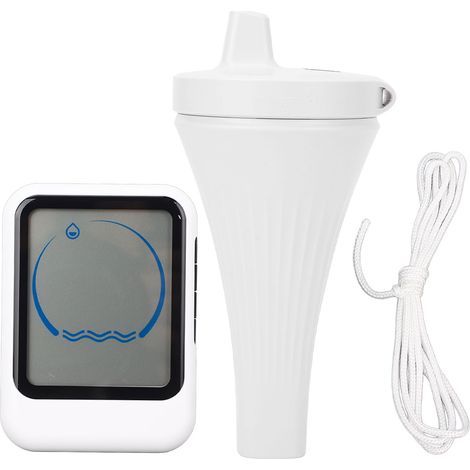 Swimming Pool Temperature Meter with Display Wireless Temperature Meter Floating for Fish Tank Bathtub (1/5)