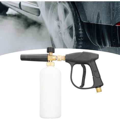 Pistolet de nettoyage haute pression, pistolet à mousse, pistolet à mousse à effet choc, pistolet de nettoyage à jet. (1/5)
