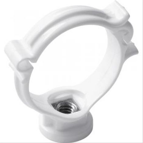 Collier monobloc 50 PVC Nicoll -NF- blanc