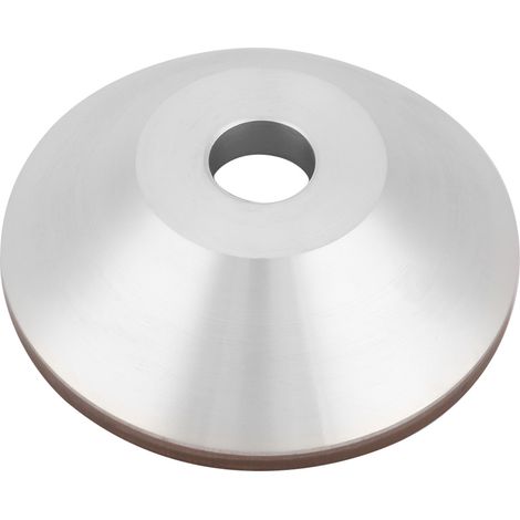 Disque diamant 100mm grain 180 pour meuleuse, idéal carbure et métal (1/5)