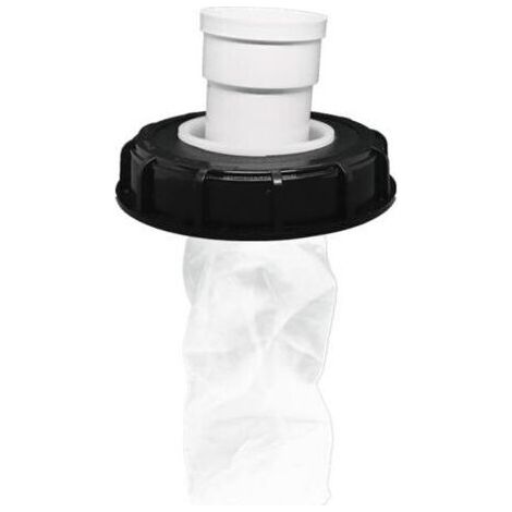 Filtre de couvercle IBC - Filtre à eau de pluie - En nylon lavable - Avec couvercle - 165 mm - 245 mm - Filtre à eau - Accessoire pour réservoir d'eau de pluie (165 mm, vertical) (1/5)