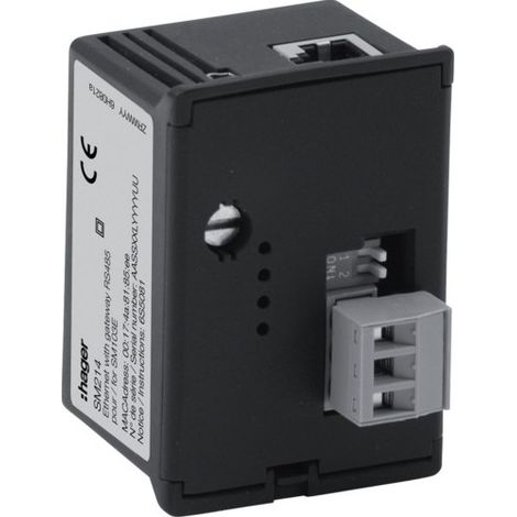 Mod éthernet+Rs485 Jbus-modbus - COMMANDE SIGNAL HAGER SM214 (1/2)