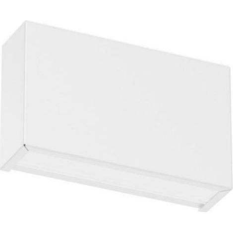Linea licht wandlampe box led 10w 3000k weiss 8255