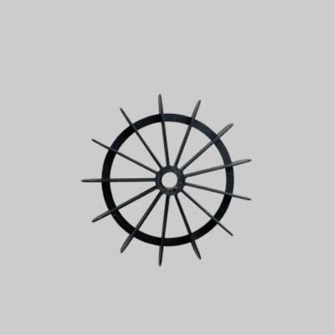Ventola motore di ricambio per betoniera elettrica ideal star per codici 3123602 e 3123604 IDEAL STAR