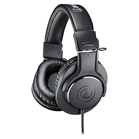 Audio-Technica ATH-M20X Cuffie Cablato Circumaurale Padiglione Auricolare Nero (1/5)