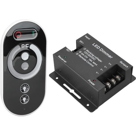 TélécommandesLumières LED, Télécommandes Contrôleur LED sans Fil LED Gradateur LED, DC 12V 24V LED Télécommande sans Fil pour Bandes Lumineuses (1/5)