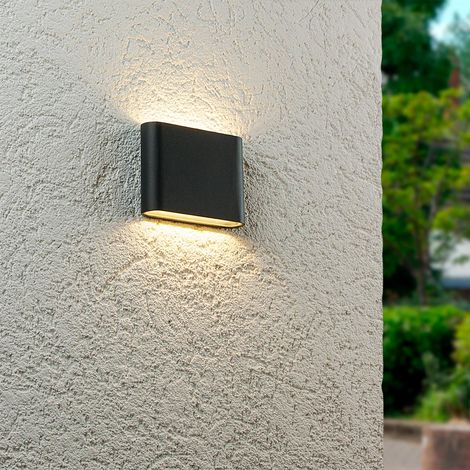 Wandleuchte Slide UP and DOWN 3000K IP54 - Watt: 6W - Farbe: Anthrazit RAL7016