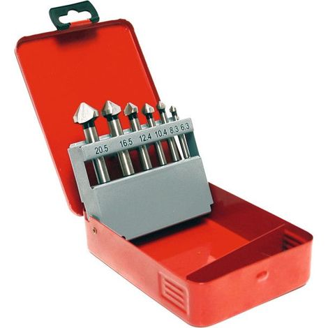 Coffret fraises coniques 6,3 - 20,5 mm