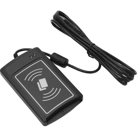 Lecteur de carte à puce USB double face PC, système de contrôle d'accès par contact pour sécurité domestique (1/5)
