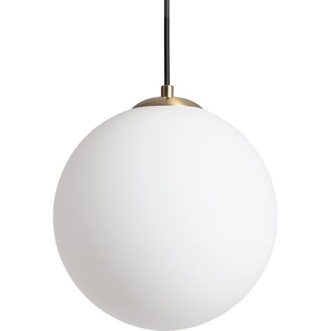 Pendelleuchte Metall und Glas Moonlight Brass Gold