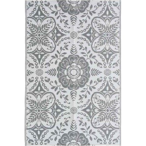 Maison Exclusive - Outdoor-Teppich ARAKIL Hellgrau 190x290 cm PP