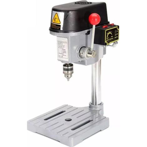 Perceuse à Colonne Mini 240 W for établi, Table, mandrin de perçage 0,6-6,5 mm, Bois, métal, Outils électriques (1/4)