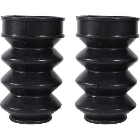 39mm Fourche En Caoutchouc Couverture Guêtres Gators Bottes Pour Sportster Dyna FX XL 883 (1/5)