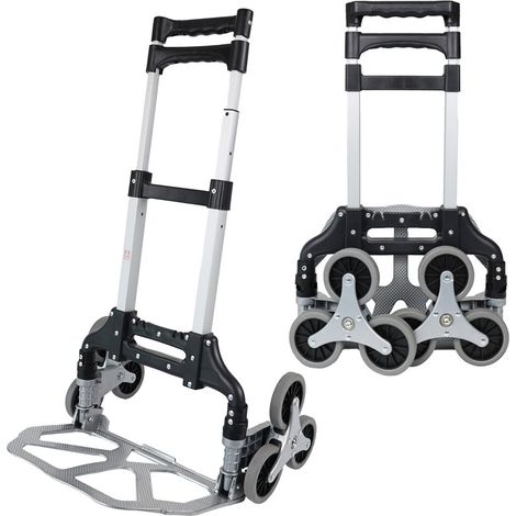 Treppensteiger-Sackkarre bis zu 75 kg schwarz/grau (1/5)