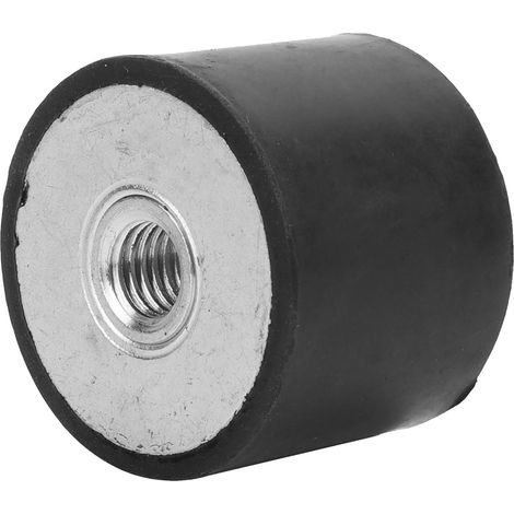 Lot de 4 supports anti-vibratoires en caoutchouc et métal à filetage femelle type bobine isolateurs amortisseurs DE4030 M10 pour compresseur pompe moteur (1/5)