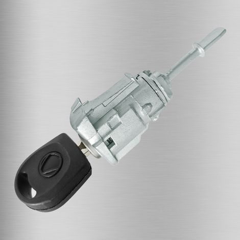 Suitable for the right door lock cylinder of older Volkswagen Lavida models, one key automotive part, OE: 3B0837167 168 (1/4)